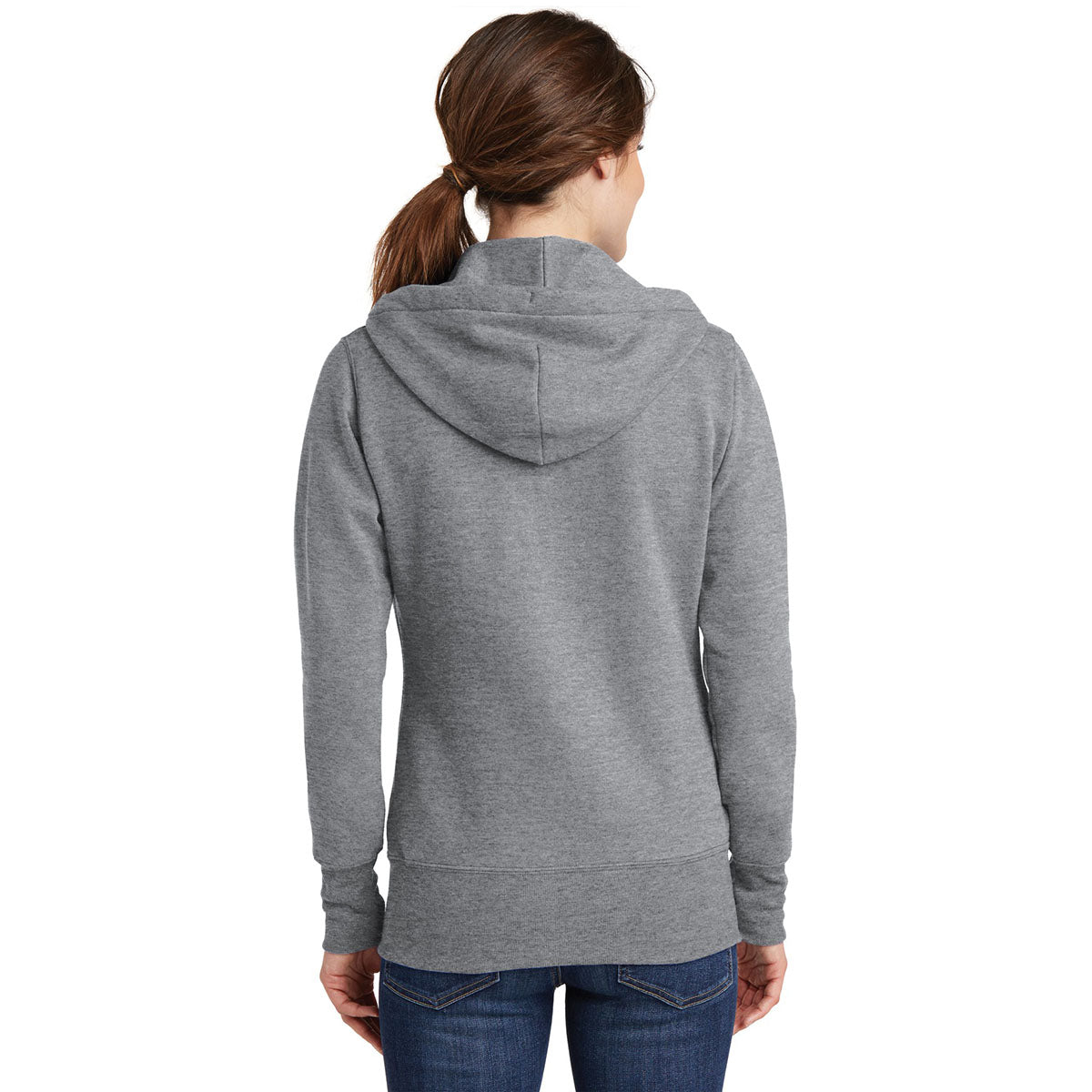 Charcoal Fleece Sweatshirt - Port & Company - Soft Fabric