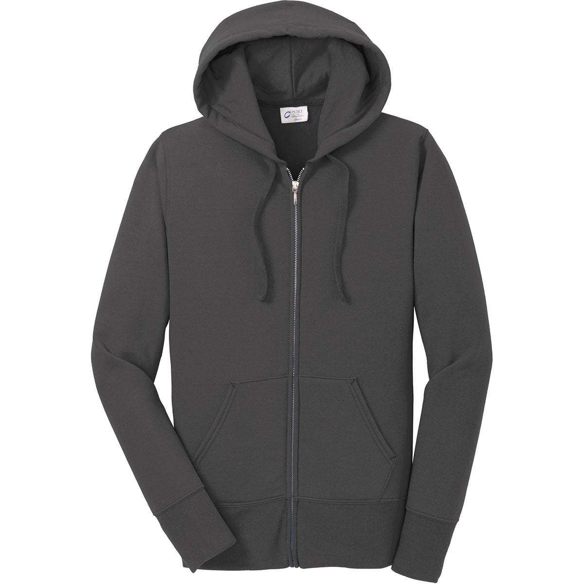 Charcoal Fleece Sweatshirt - Port & Company - Soft Fabric