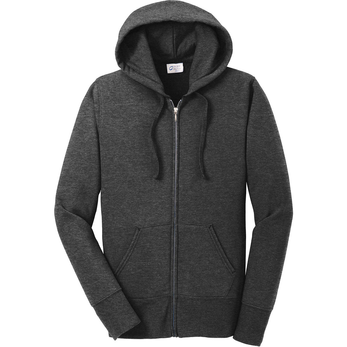 Charcoal Fleece Sweatshirt - Port & Company - Soft Fabric