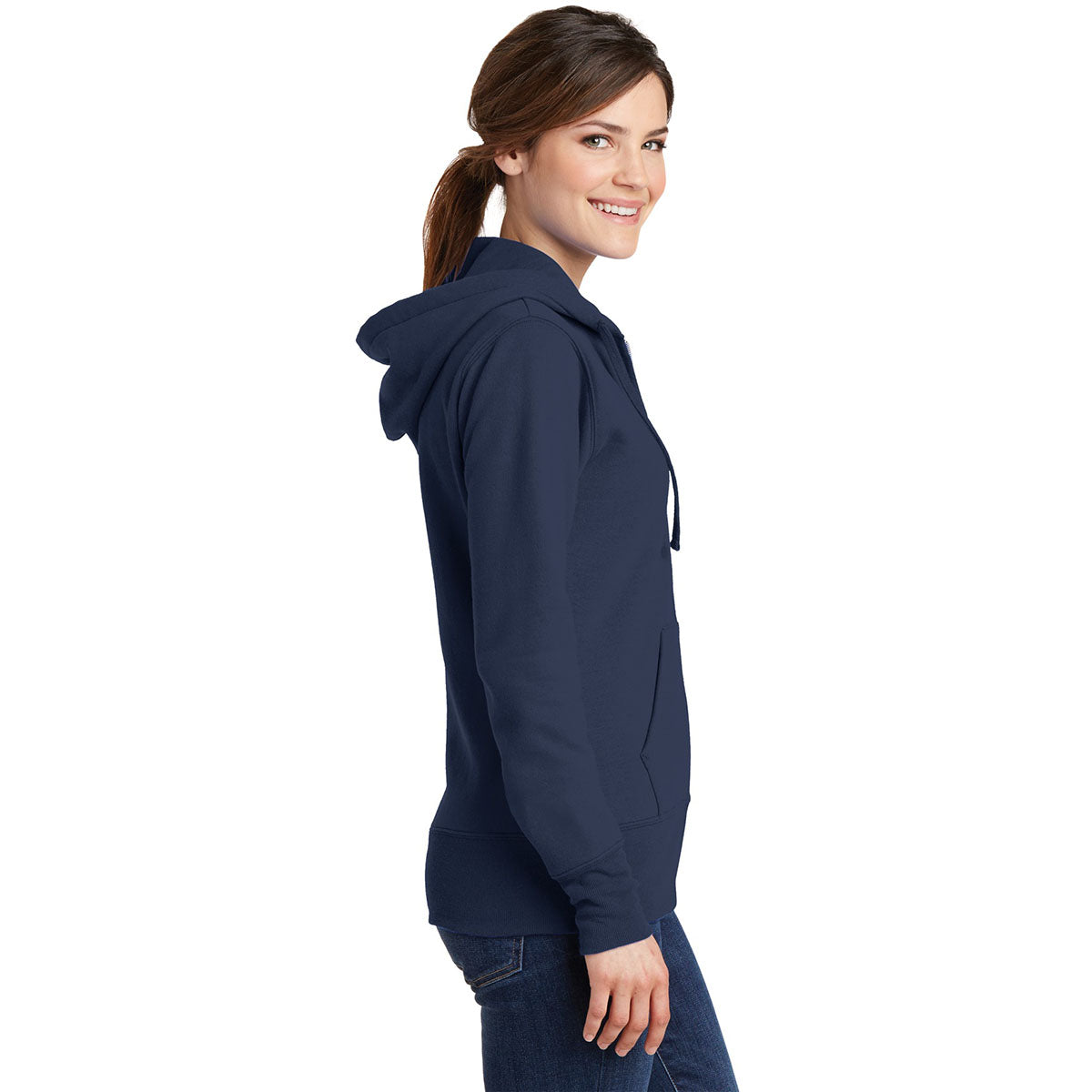 Charcoal Fleece Sweatshirt - Port & Company - Soft Fabric