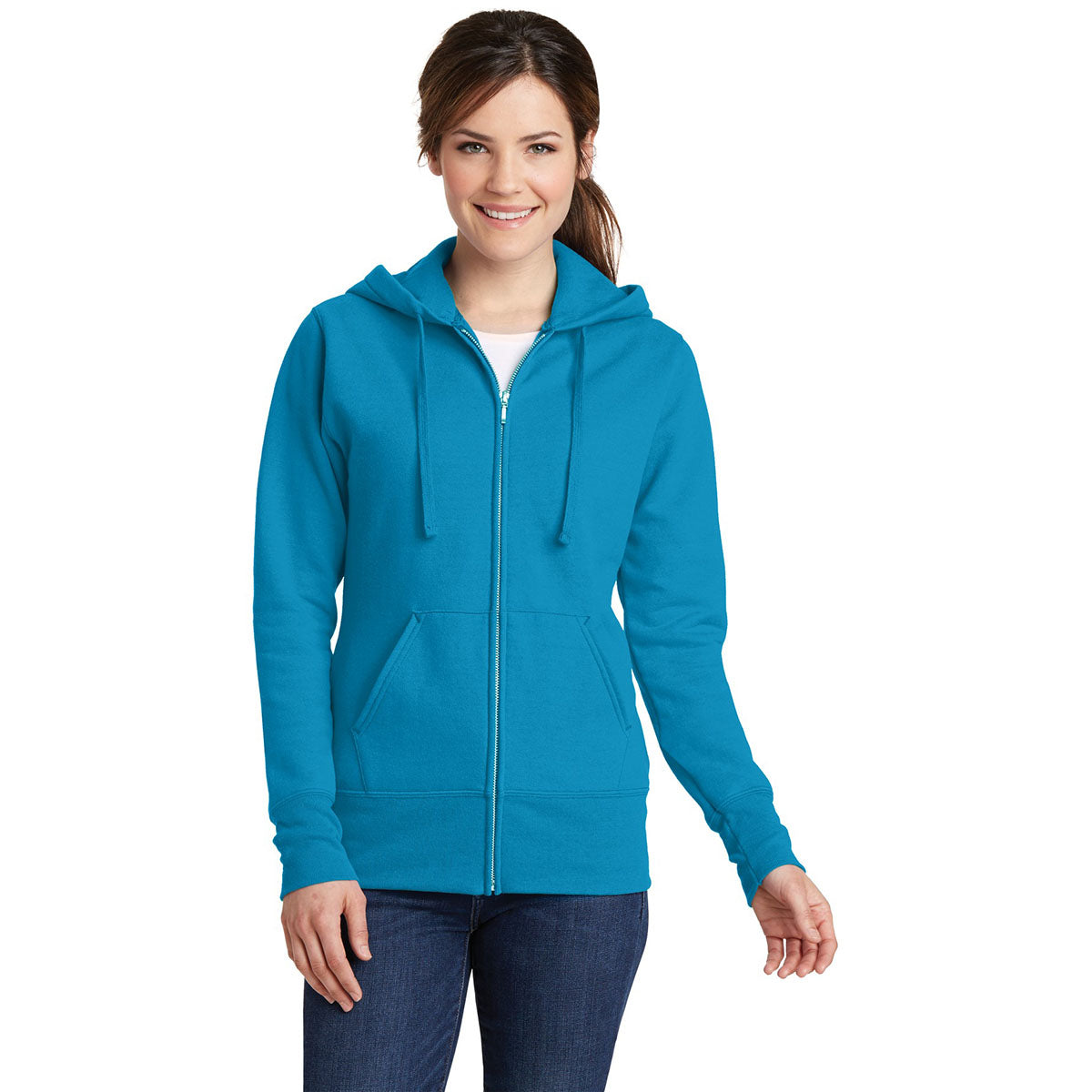 Charcoal Fleece Sweatshirt - Port & Company - Soft Fabric