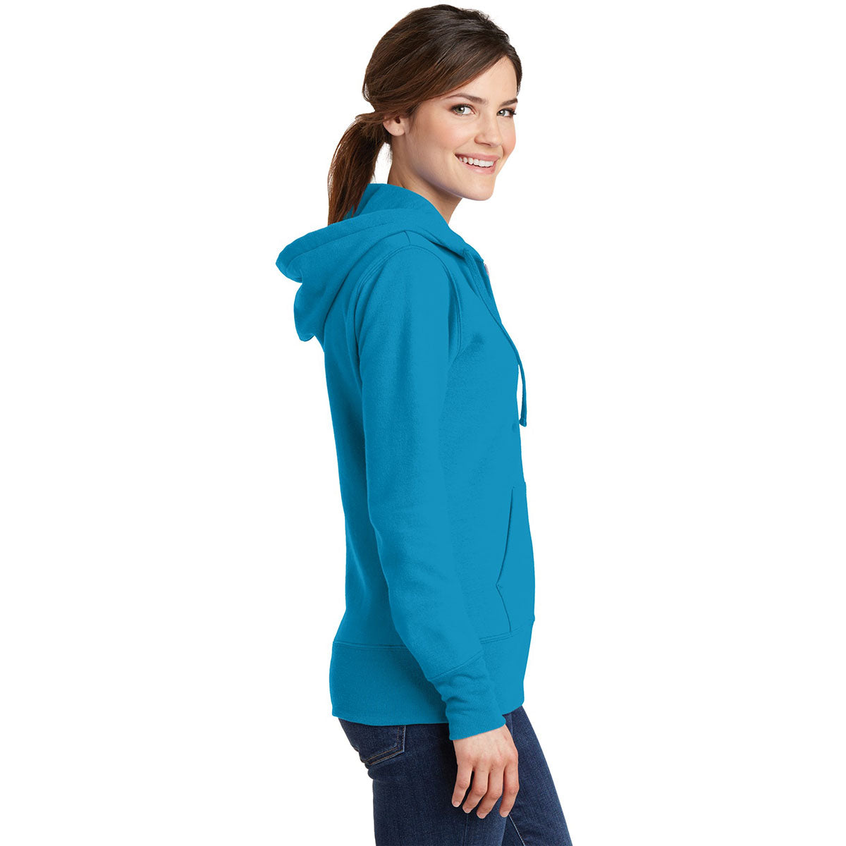 Charcoal Fleece Sweatshirt - Port & Company - Soft Fabric