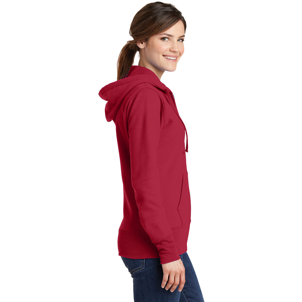 Charcoal Fleece Sweatshirt - Port & Company - Soft Fabric