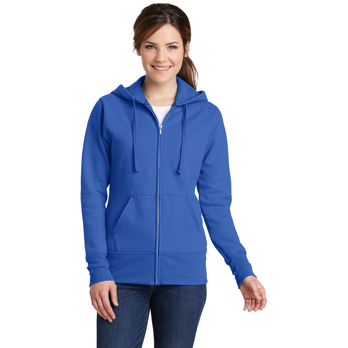 Charcoal Fleece Sweatshirt - Port & Company - Soft Fabric