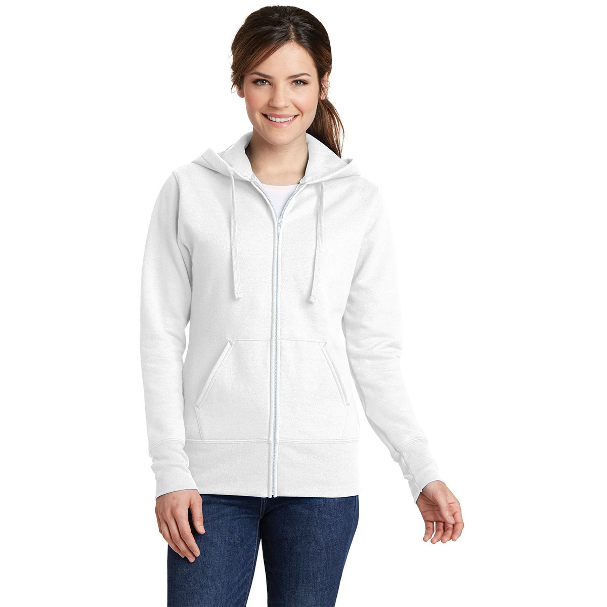 Charcoal Fleece Sweatshirt - Port & Company - Soft Fabric
