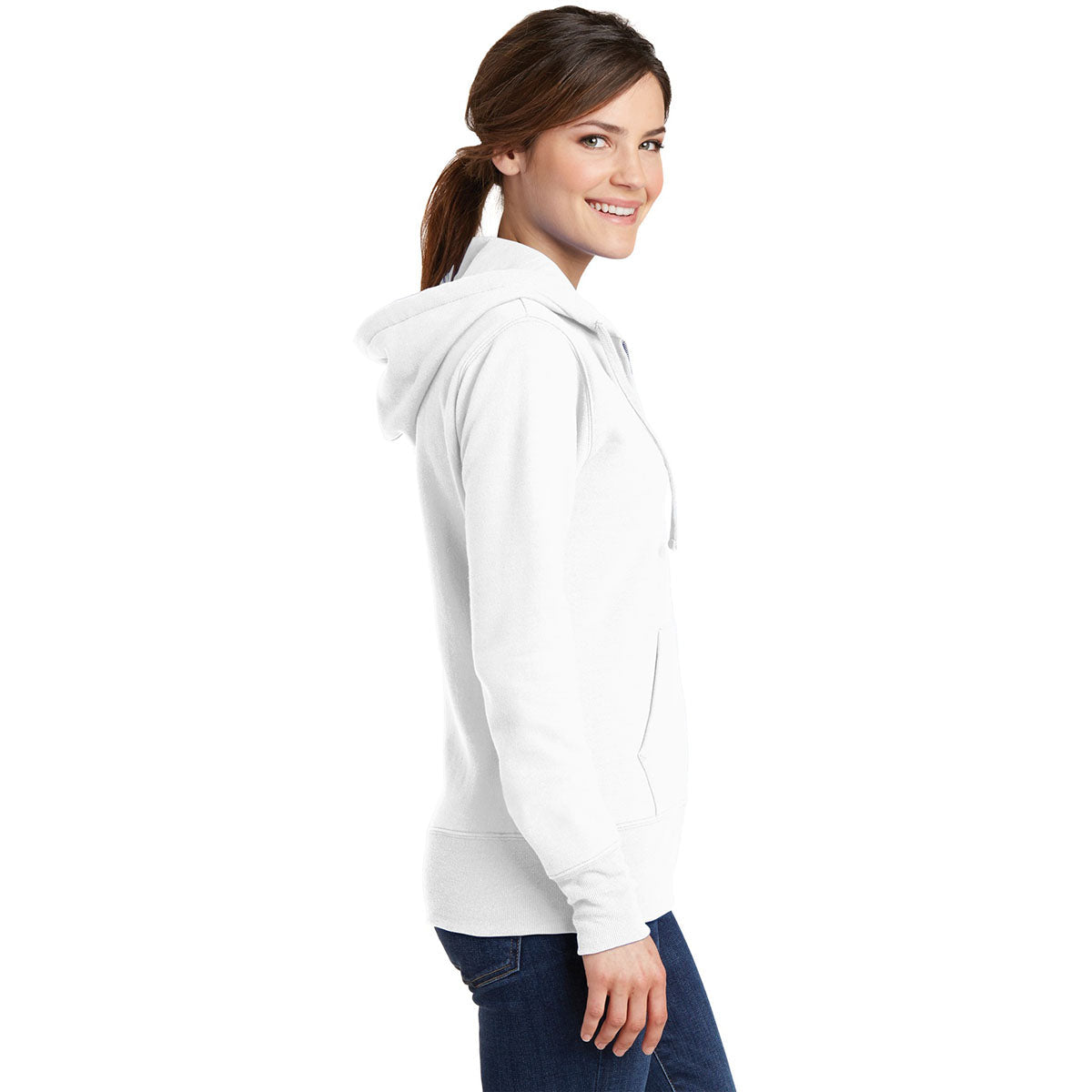 Charcoal Fleece Sweatshirt - Port & Company - Soft Fabric