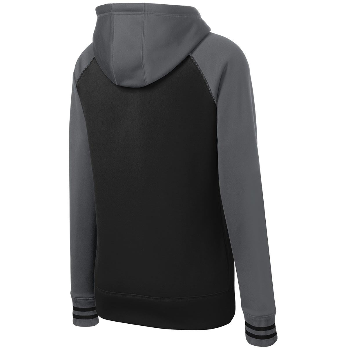 Black Varsity Jacket - Sport-Tek - Fleece Full-Zip
