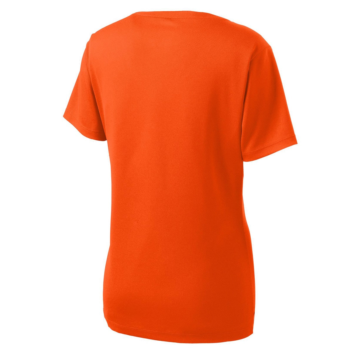 Black V-Neck Tee - Sport-Tek - Stylish Polyester Blend