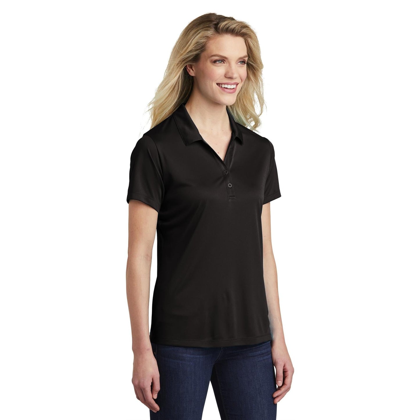 Atomic Blue Polo - Sport-Tek - Stylish Fabric