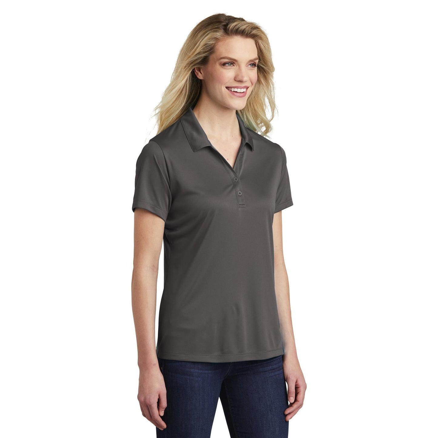 Atomic Blue Polo - Sport-Tek - Stylish Fabric
