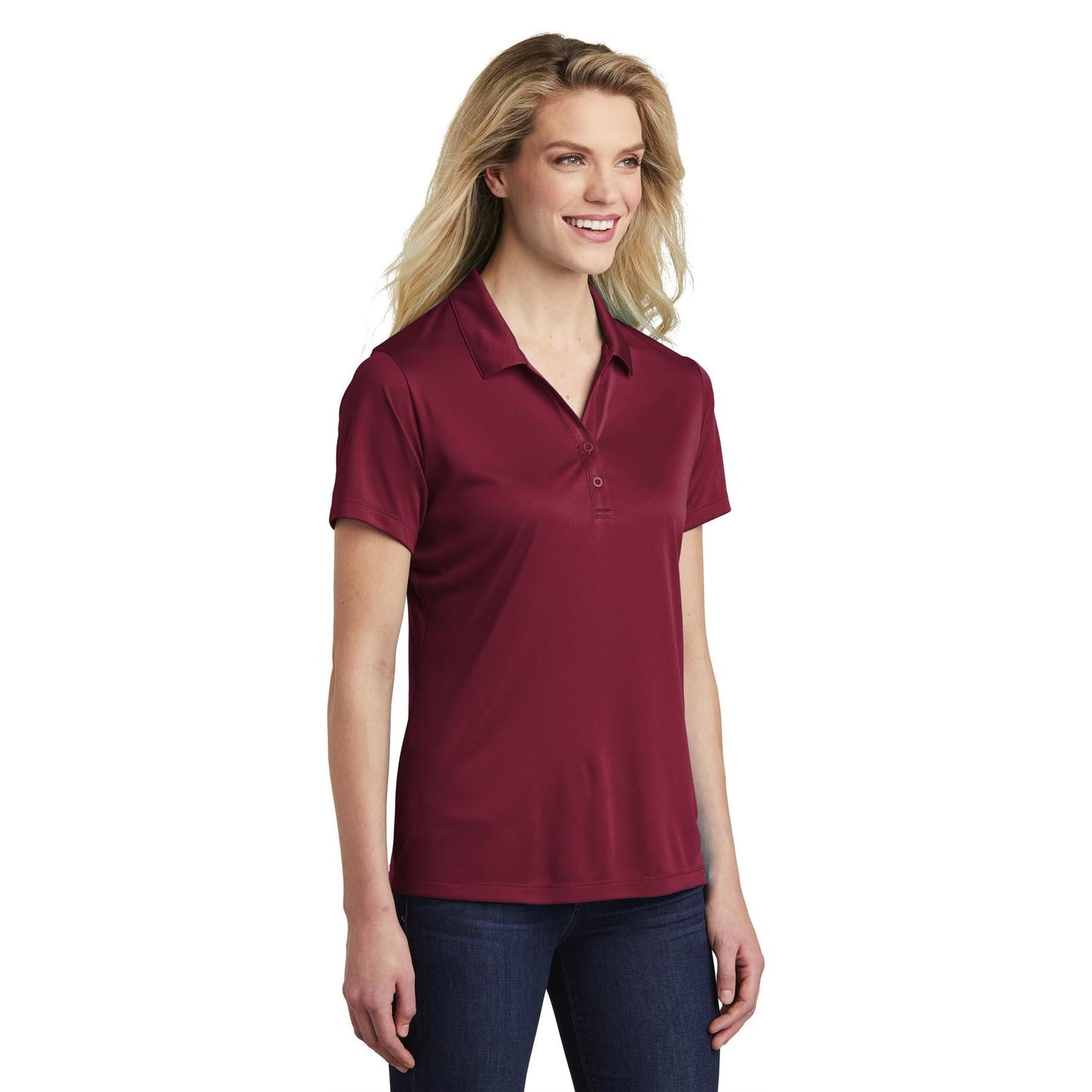 Atomic Blue Polo - Sport-Tek - Stylish Fabric