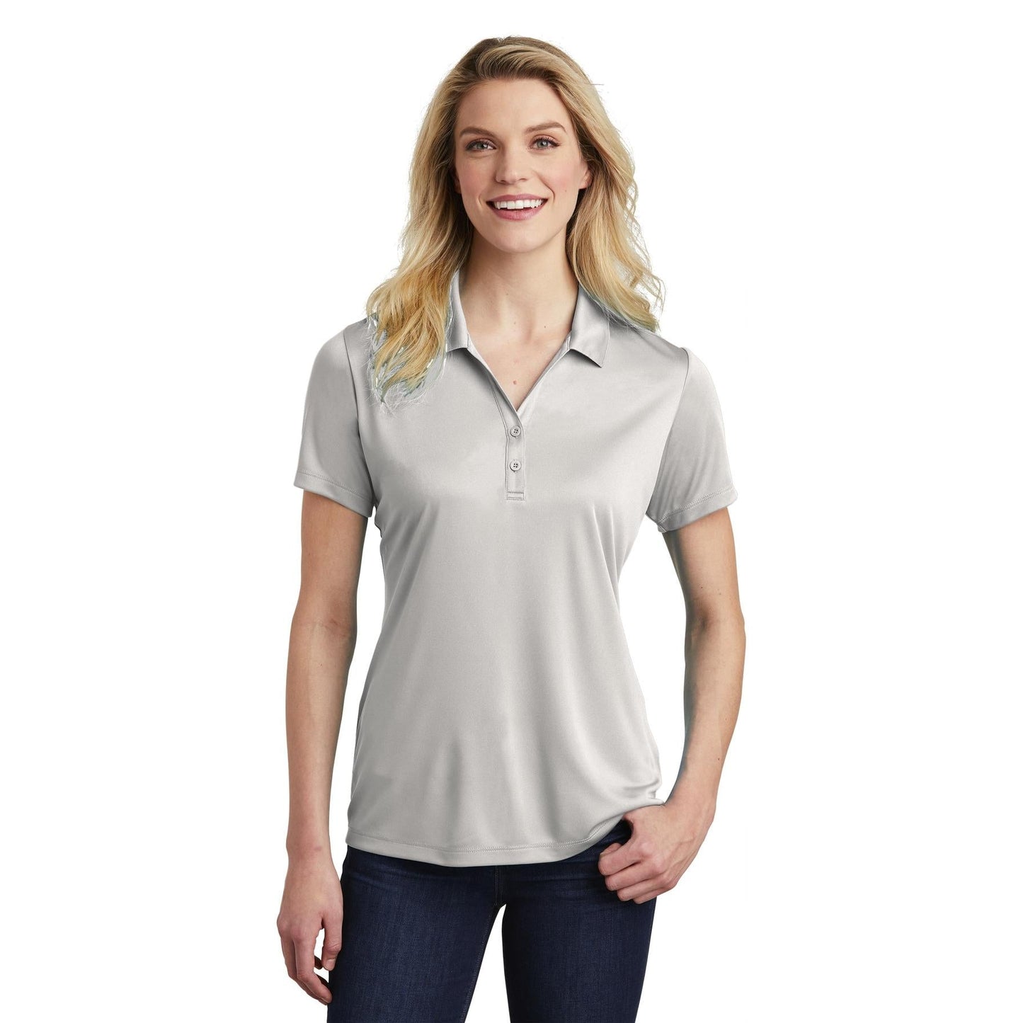 Atomic Blue Polo - Sport-Tek - Stylish Fabric