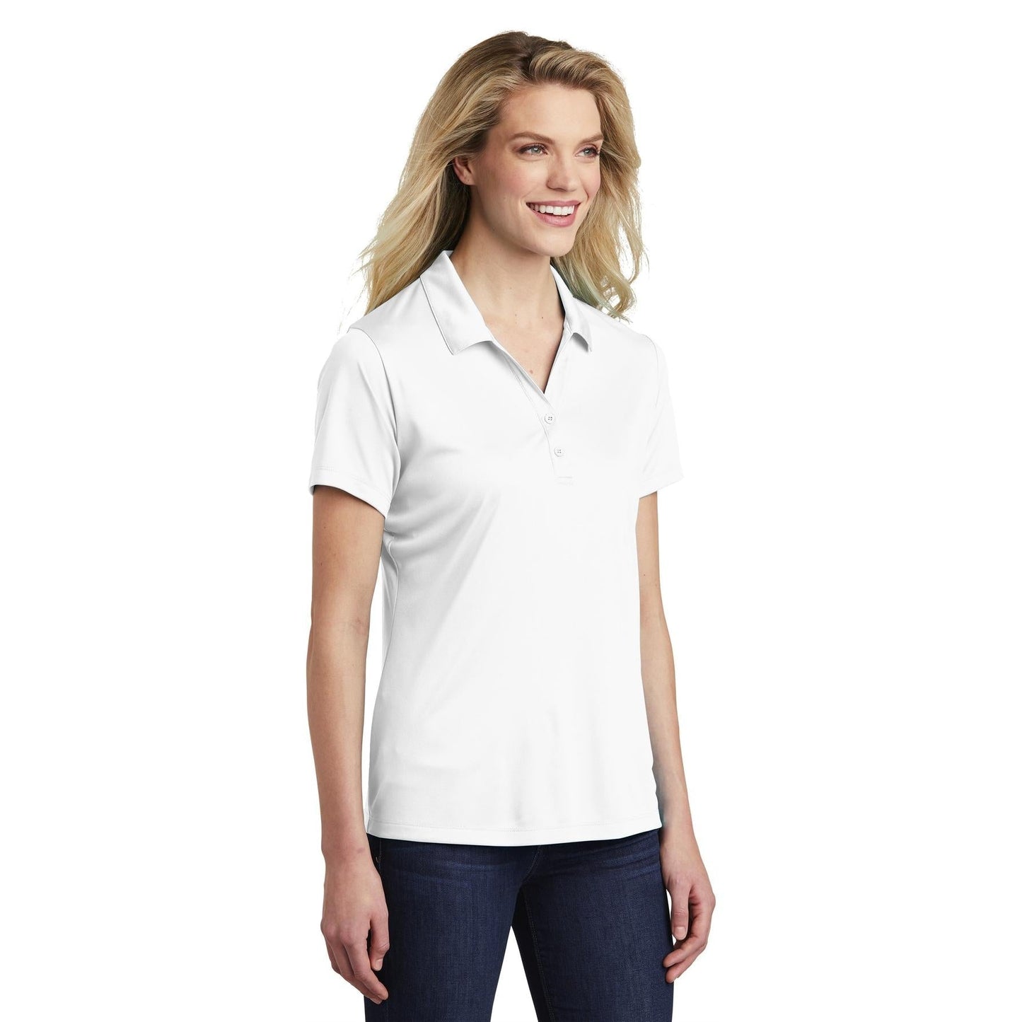 Atomic Blue Polo - Sport-Tek - Stylish Fabric