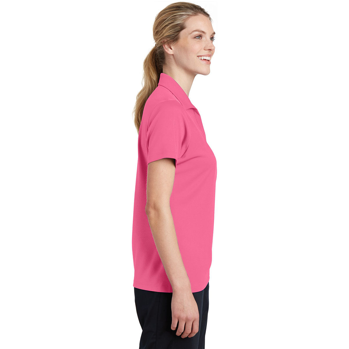 Black Polo Shirt - Sport-Tek - Breathable Fabric