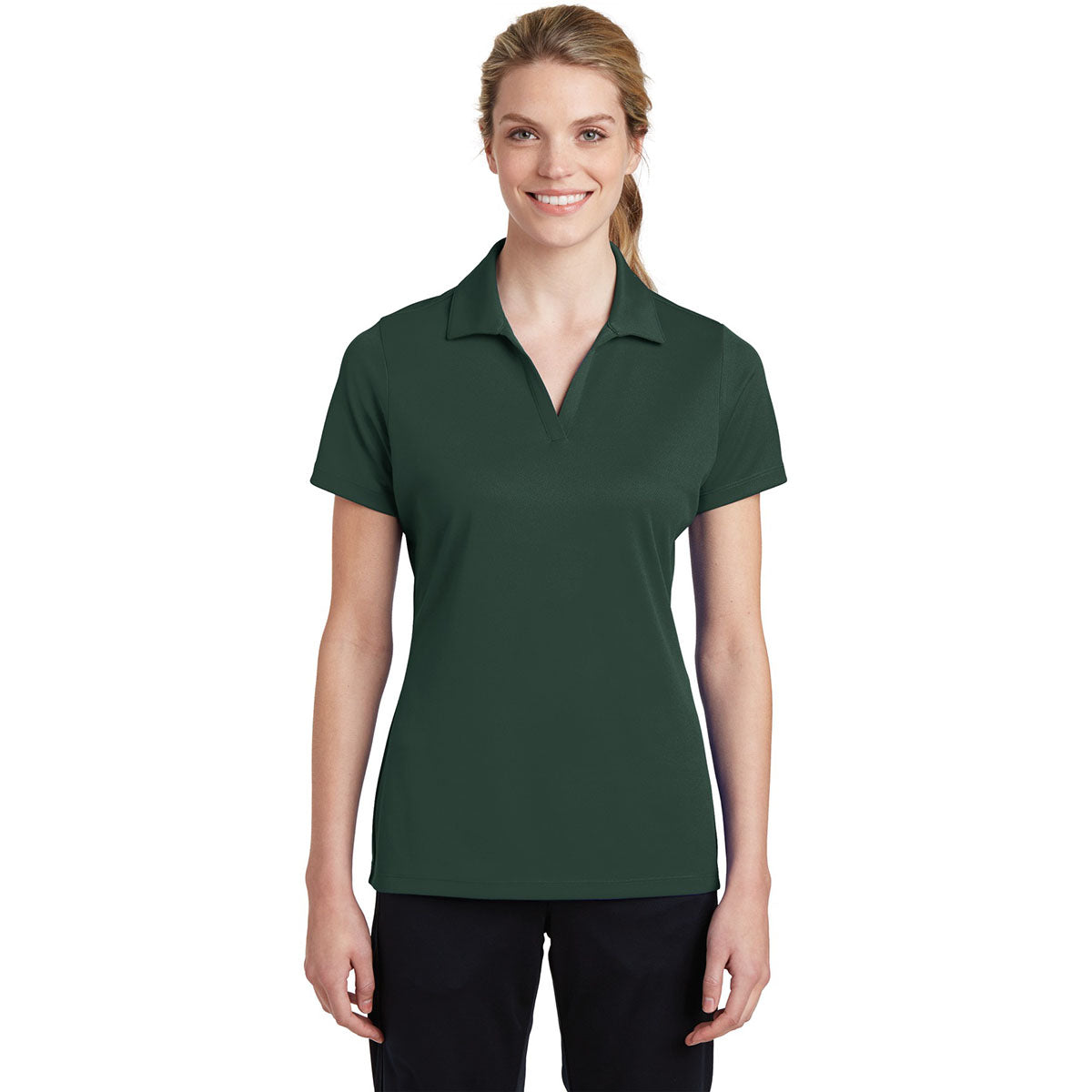 Black Polo Shirt - Sport-Tek - Breathable Fabric