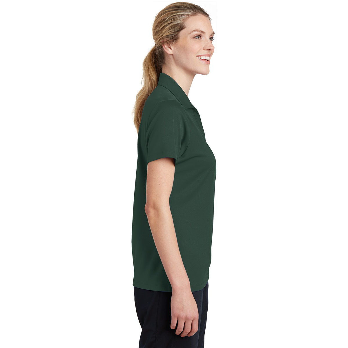 Black Polo Shirt - Sport-Tek - Breathable Fabric