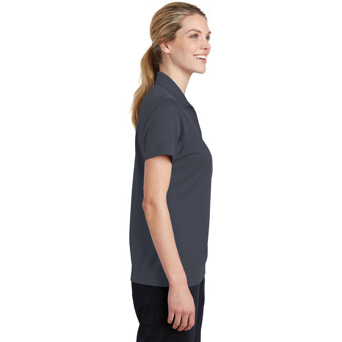 Black Polo Shirt - Sport-Tek - Breathable Fabric
