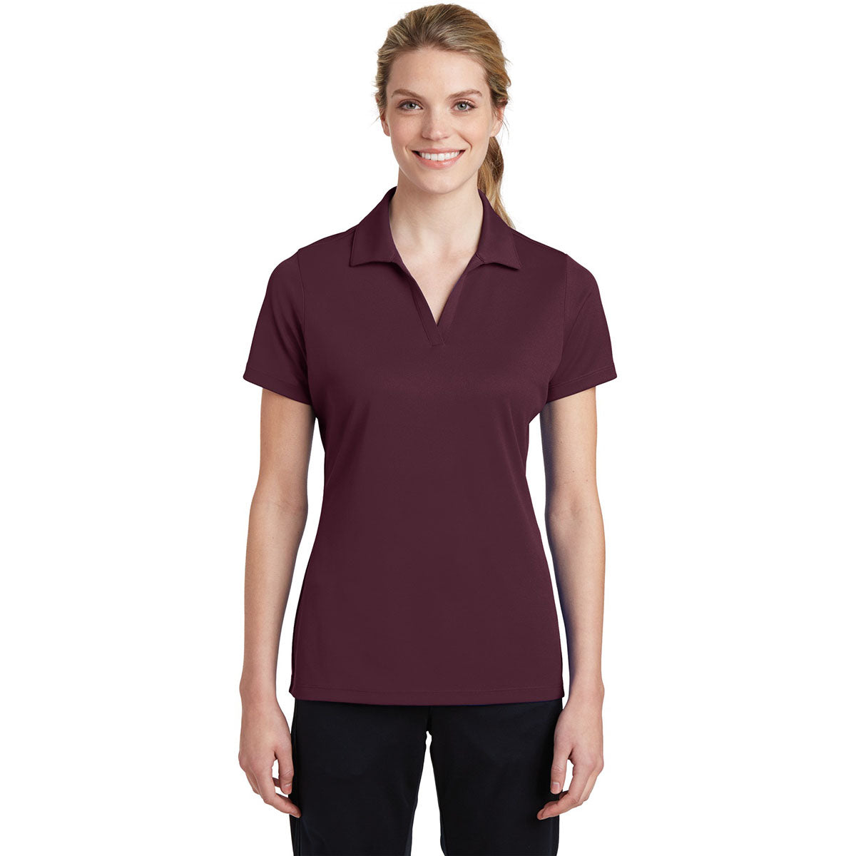 Black Polo Shirt - Sport-Tek - Breathable Fabric