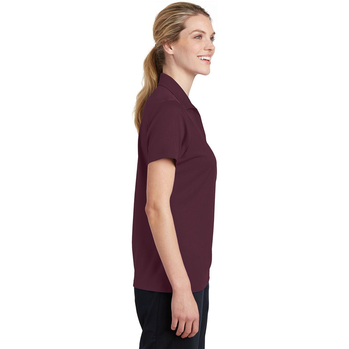 Black Polo Shirt - Sport-Tek - Breathable Fabric