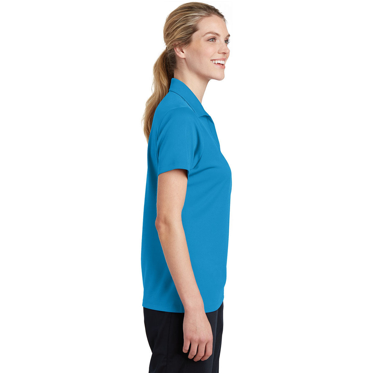 Black Polo Shirt - Sport-Tek - Breathable Fabric