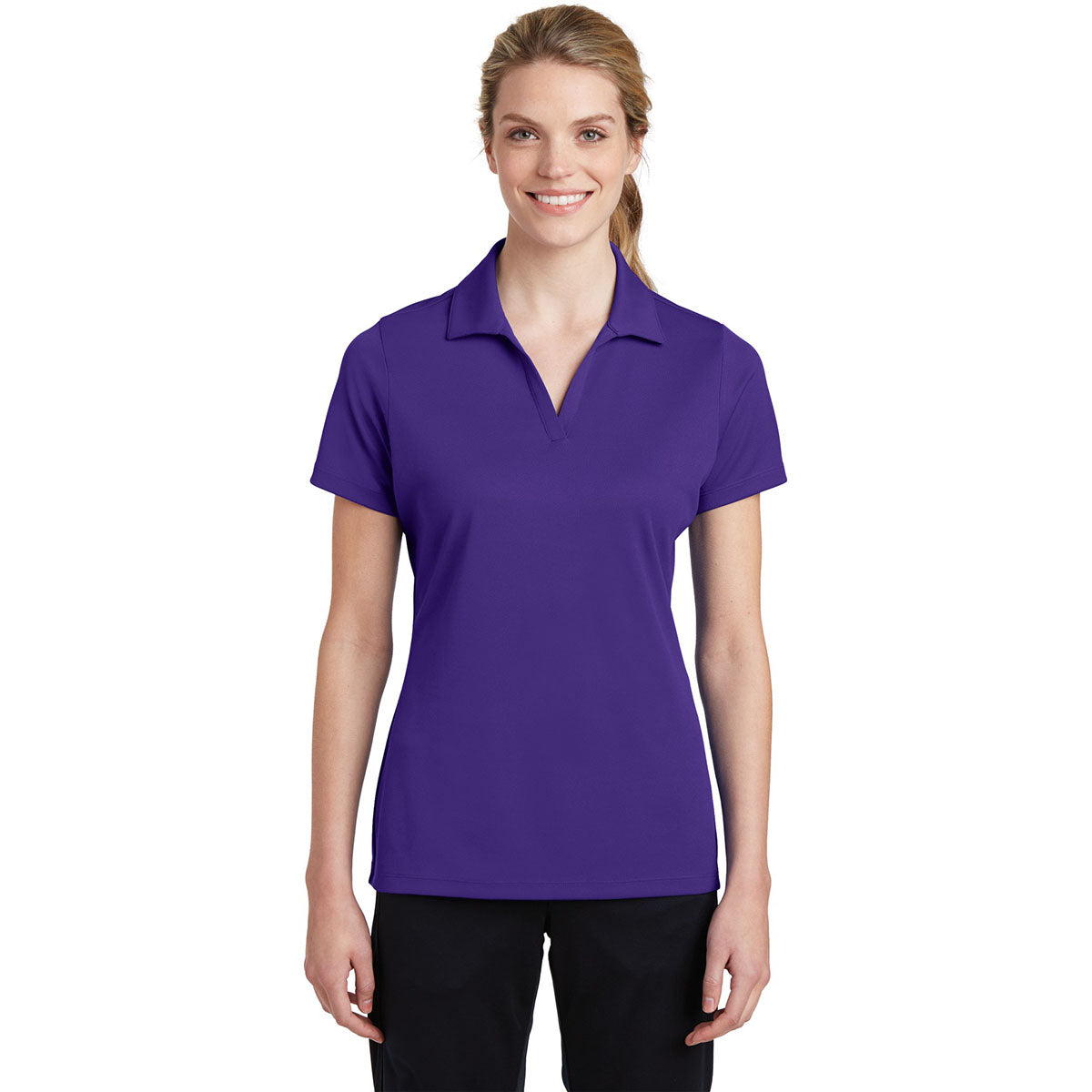 Black Polo Shirt - Sport-Tek - Breathable Fabric