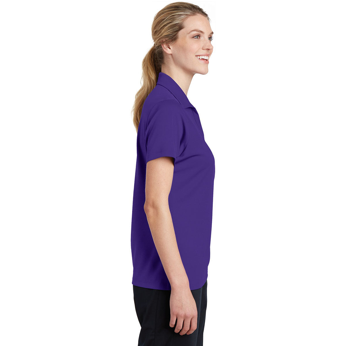 Black Polo Shirt - Sport-Tek - Breathable Fabric