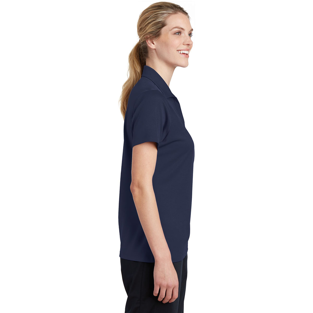 Black Polo Shirt - Sport-Tek - Breathable Fabric