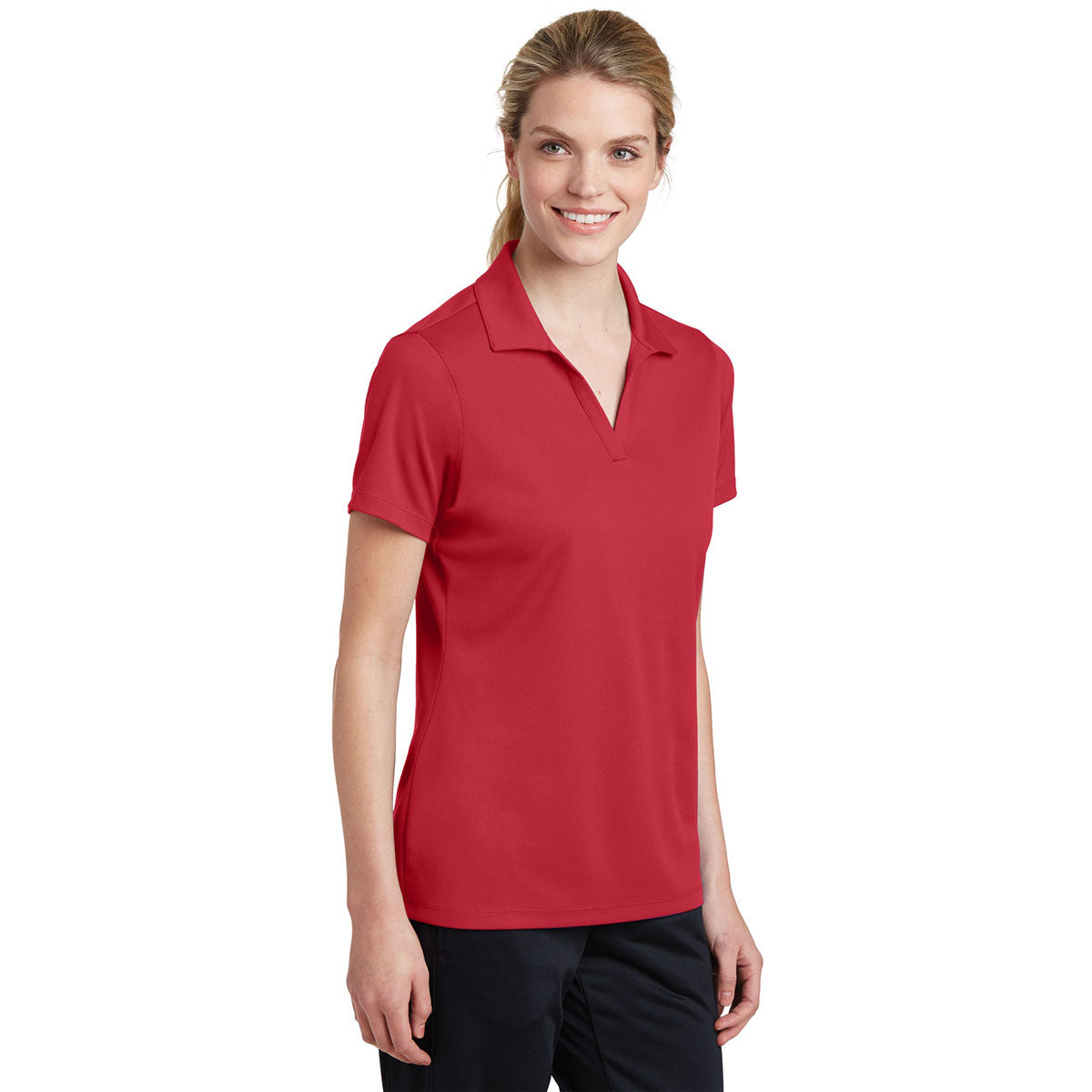 Black Polo Shirt - Sport-Tek - Breathable Fabric