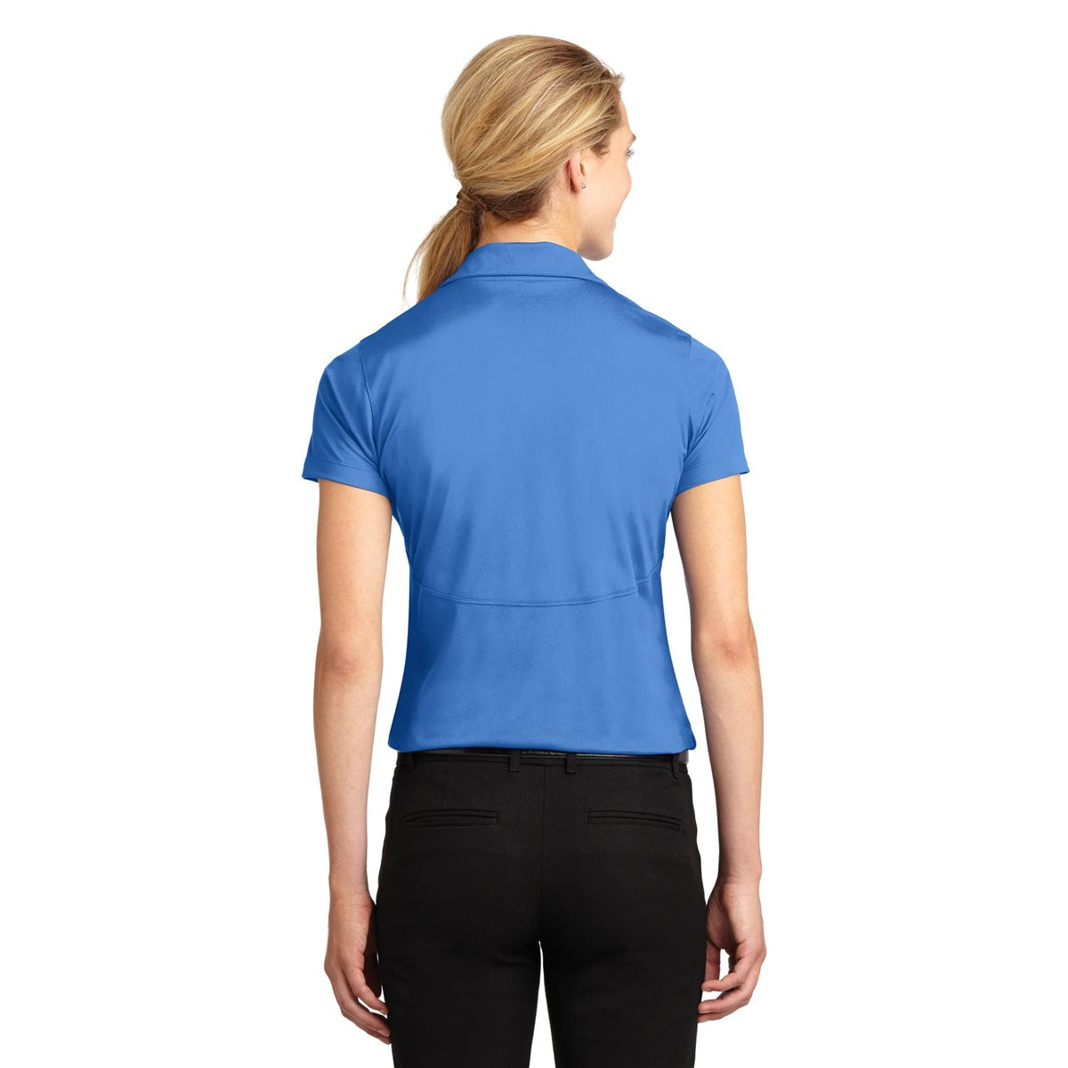 Grey Concrete Polo Shirts - Sport-Tek - Sleek Micropique