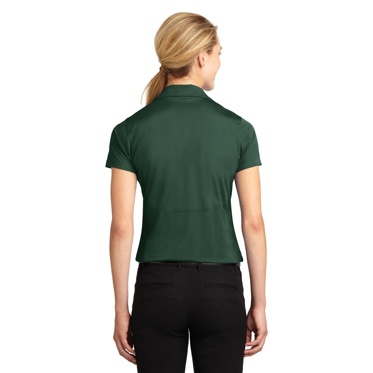Grey Concrete Polo Shirts - Sport-Tek - Sleek Micropique