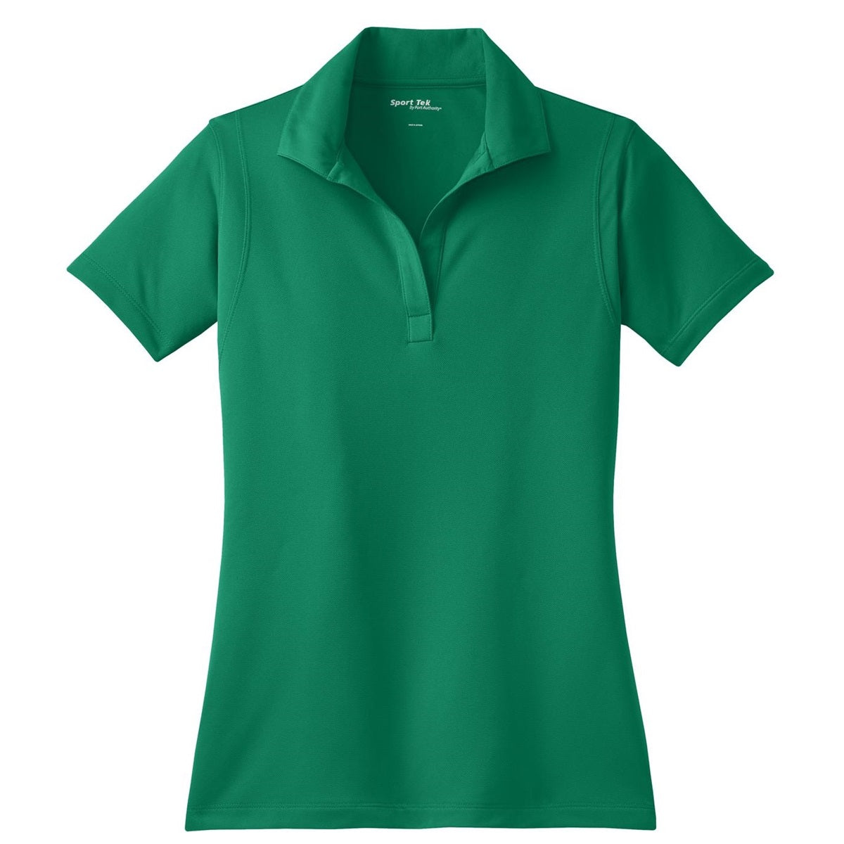 Grey Concrete Polo Shirts - Sport-Tek - Sleek Micropique