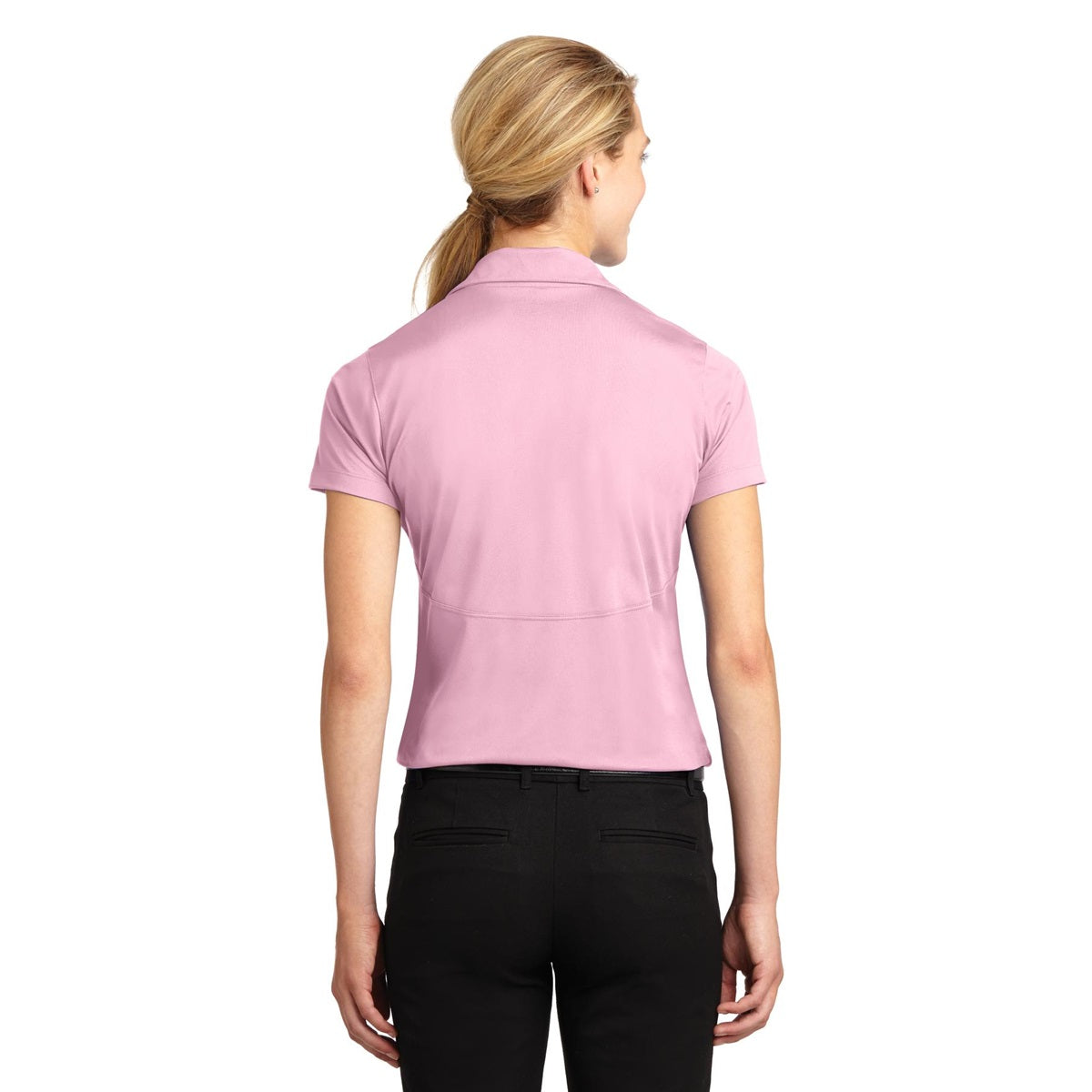 Grey Concrete Polo Shirts - Sport-Tek - Sleek Micropique