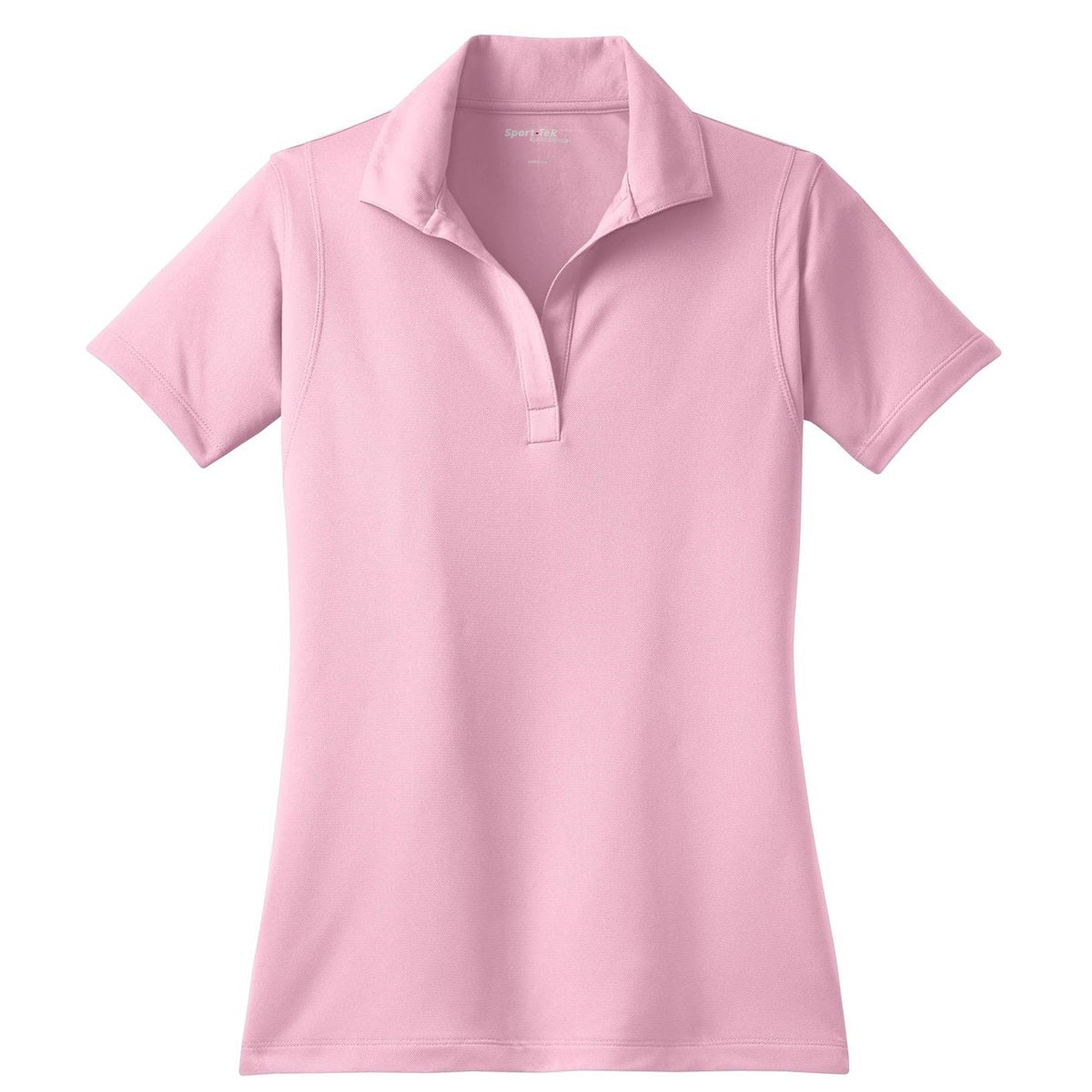 Grey Concrete Polo Shirts - Sport-Tek - Sleek Micropique