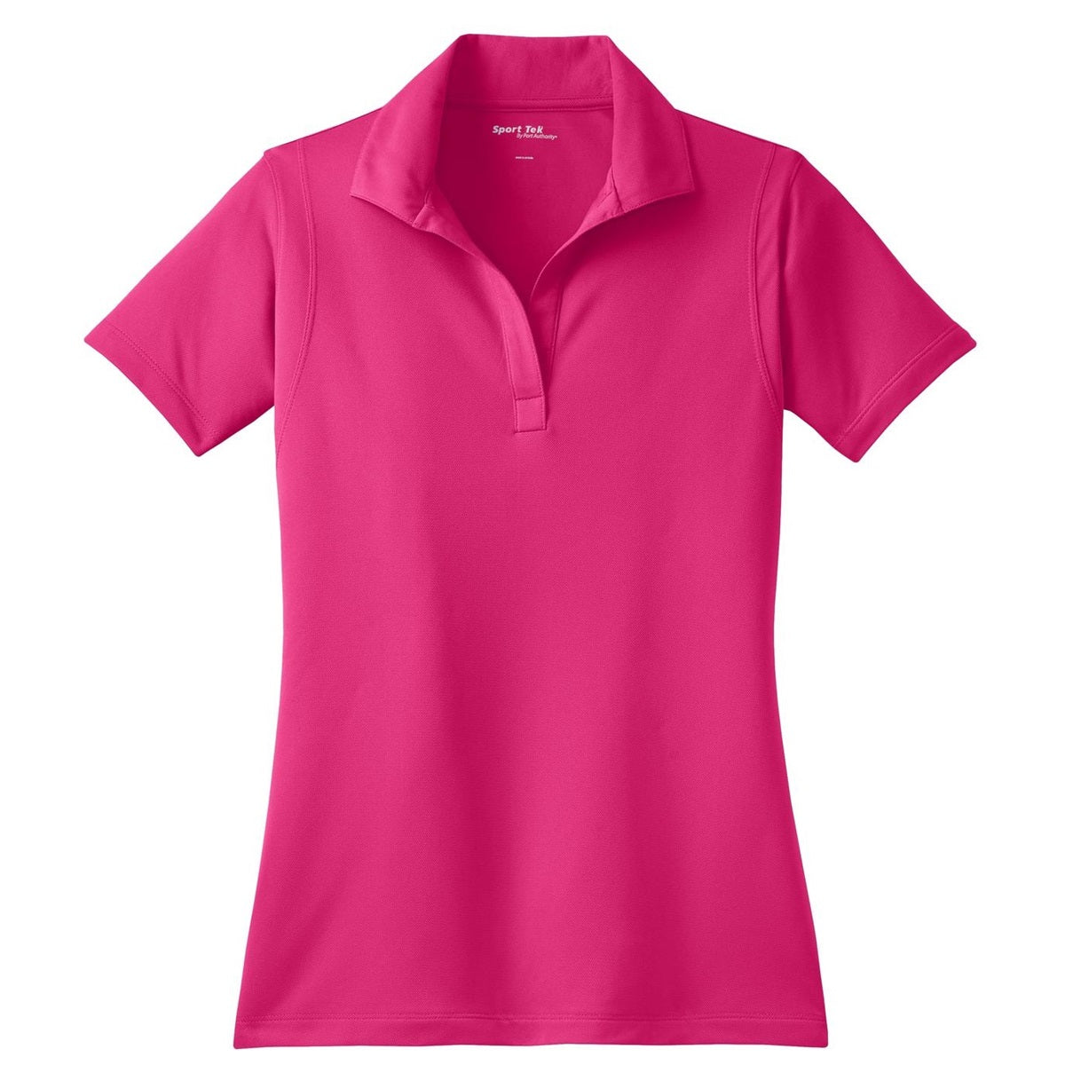 Grey Concrete Polo Shirts - Sport-Tek - Sleek Micropique