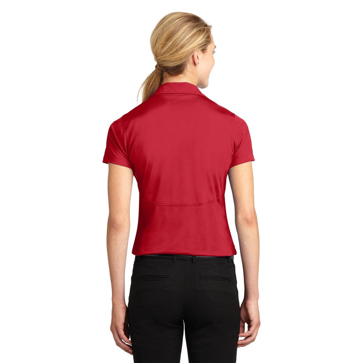 Grey Concrete Polo Shirts - Sport-Tek - Sleek Micropique