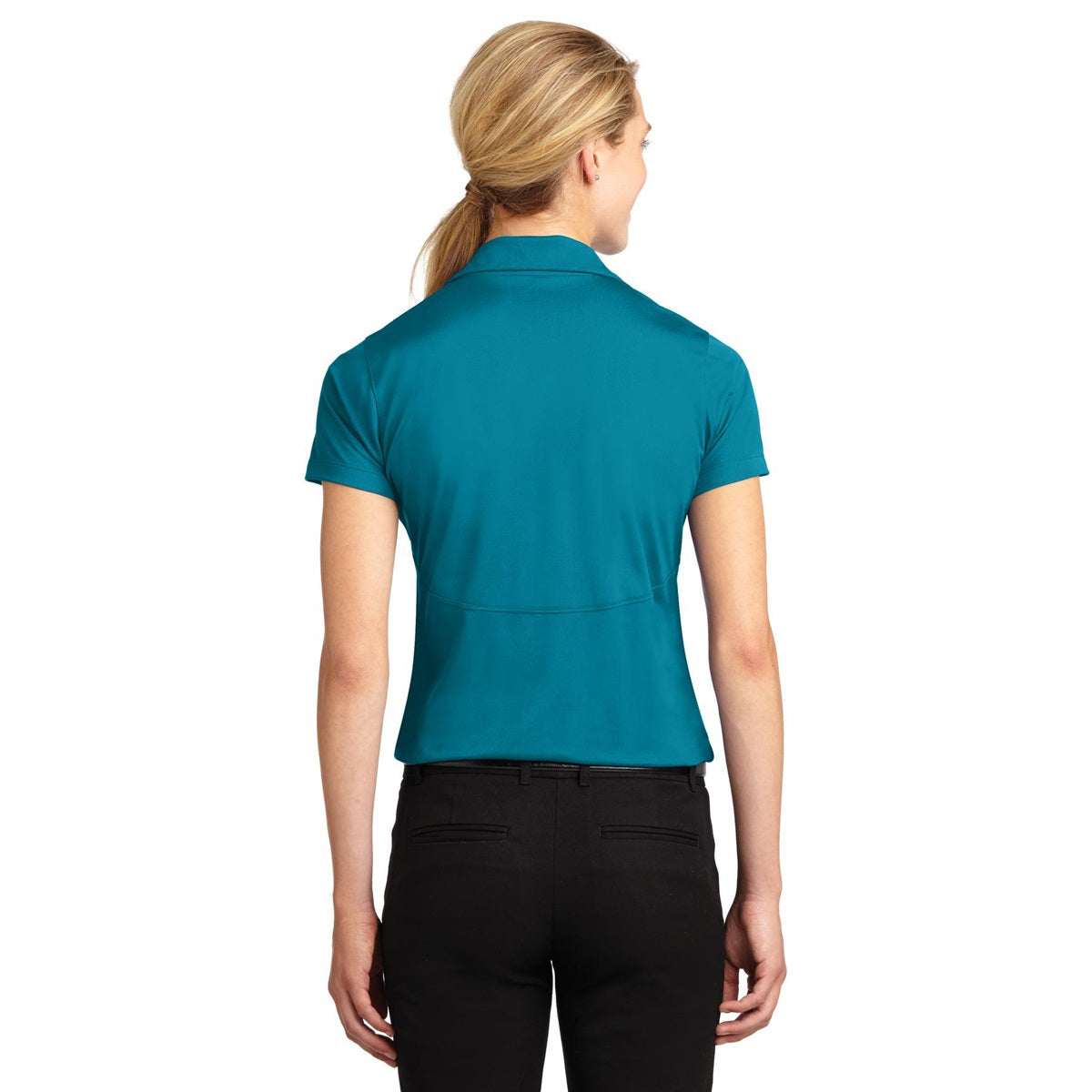 Grey Concrete Polo Shirts - Sport-Tek - Sleek Micropique