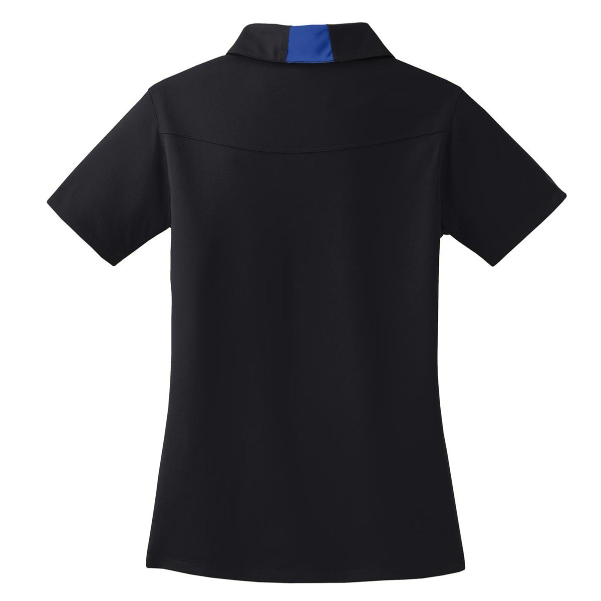 Black/White Polo Shirts - Sport-Tek - Colorblocked Design