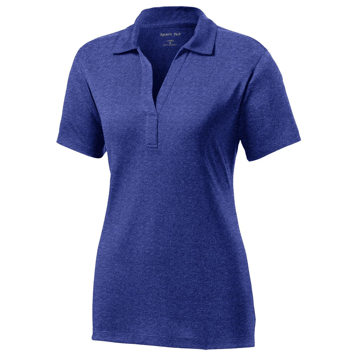 Blue Wake Heather Polo - Sport-Tek - Moisture-Wicking