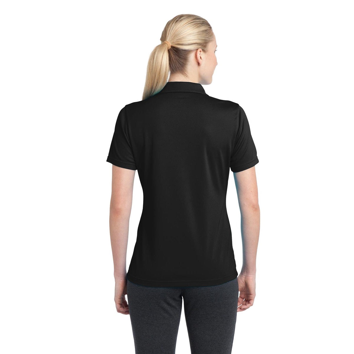 Black Polo Shirts - Sport-Tek - Moisture Control