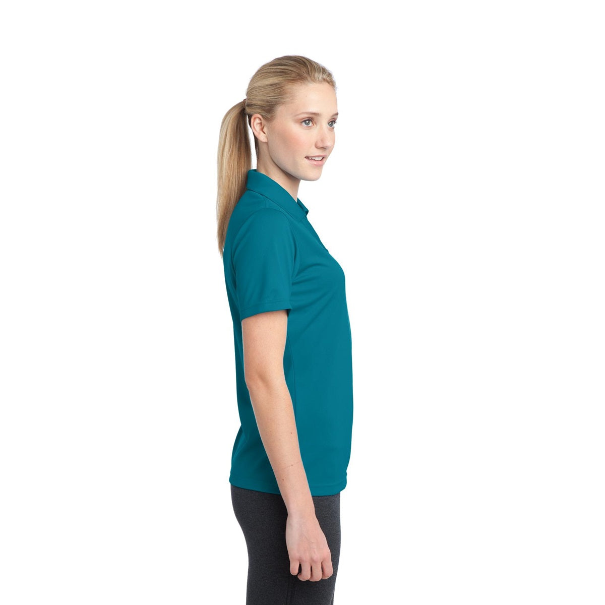 Black Polo Shirts - Sport-Tek - Moisture Control