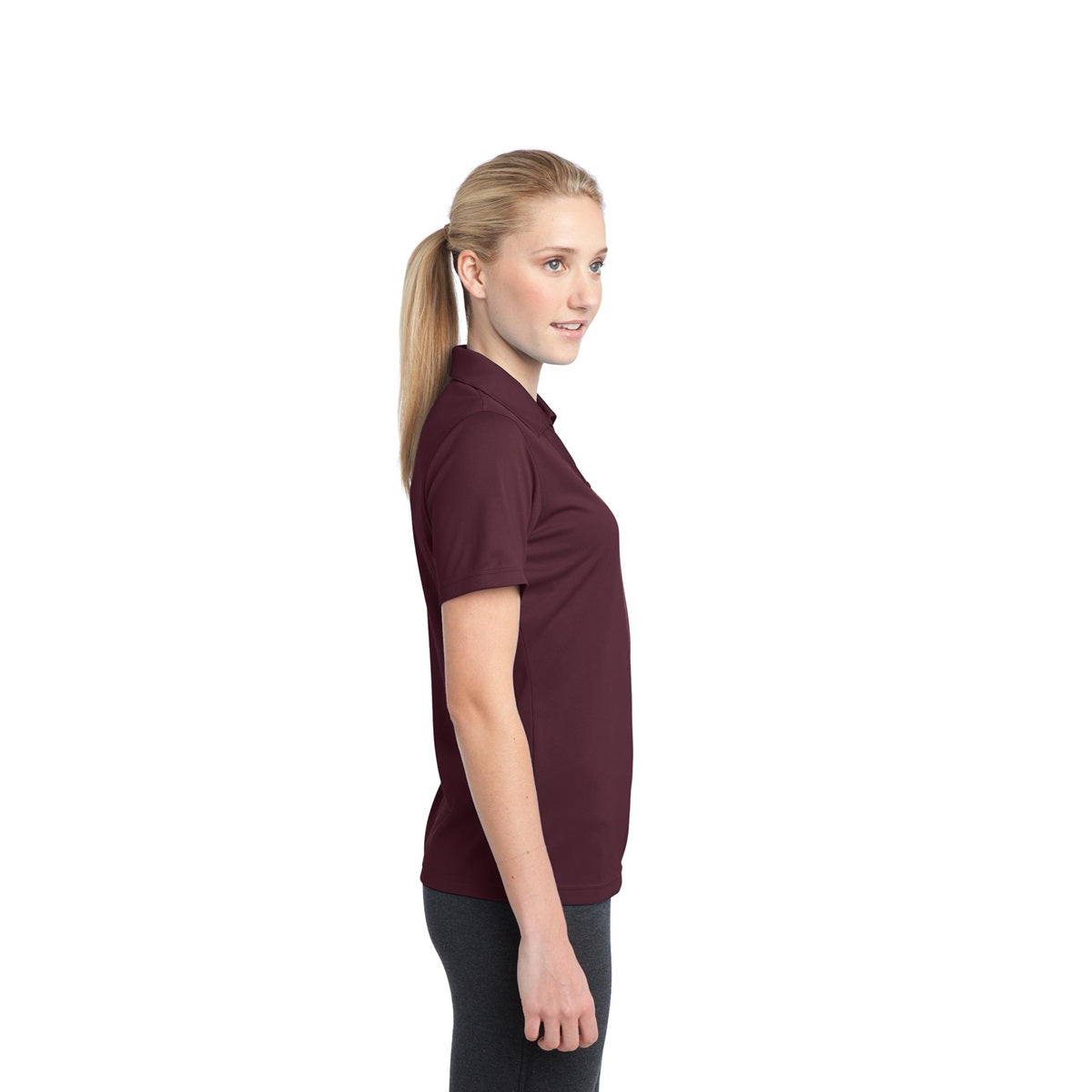 Black Polo Shirts - Sport-Tek - Moisture Control