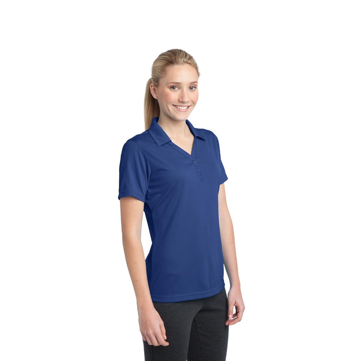 Black Polo Shirts - Sport-Tek - Moisture Control