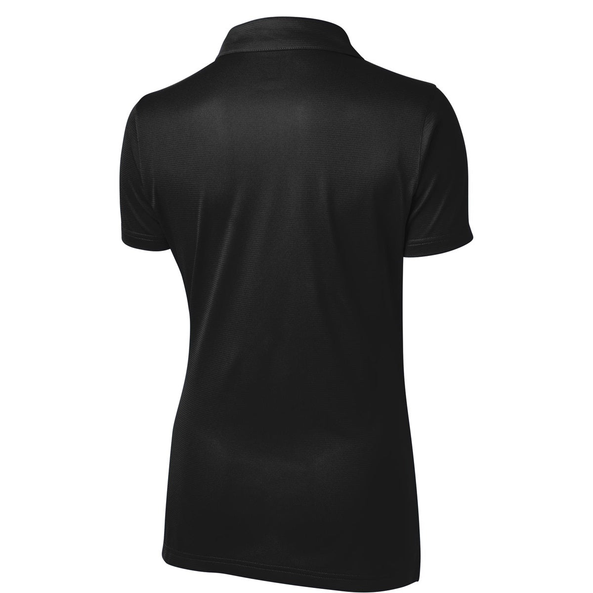 Black Polo Shirts - Sport-Tek - Textured Active Fabric