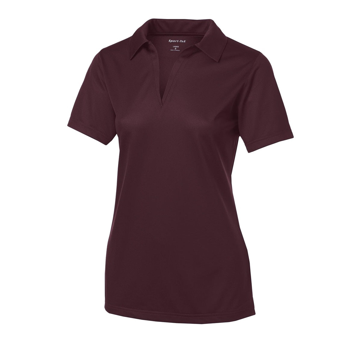 Black Polo Shirts - Sport-Tek - Textured Active Fabric