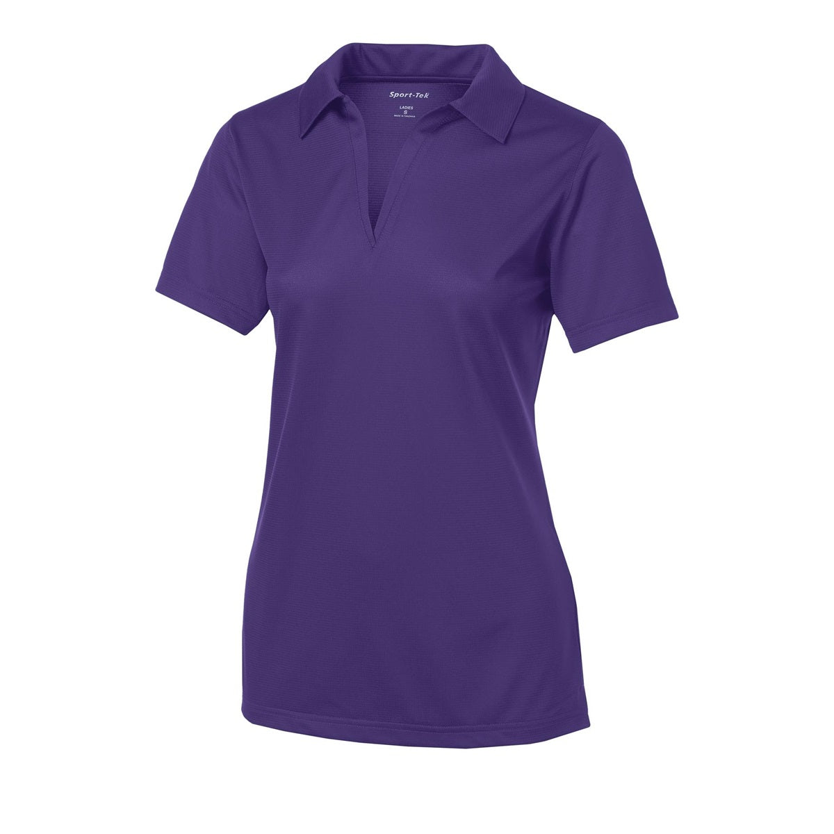Black Polo Shirts - Sport-Tek - Textured Active Fabric