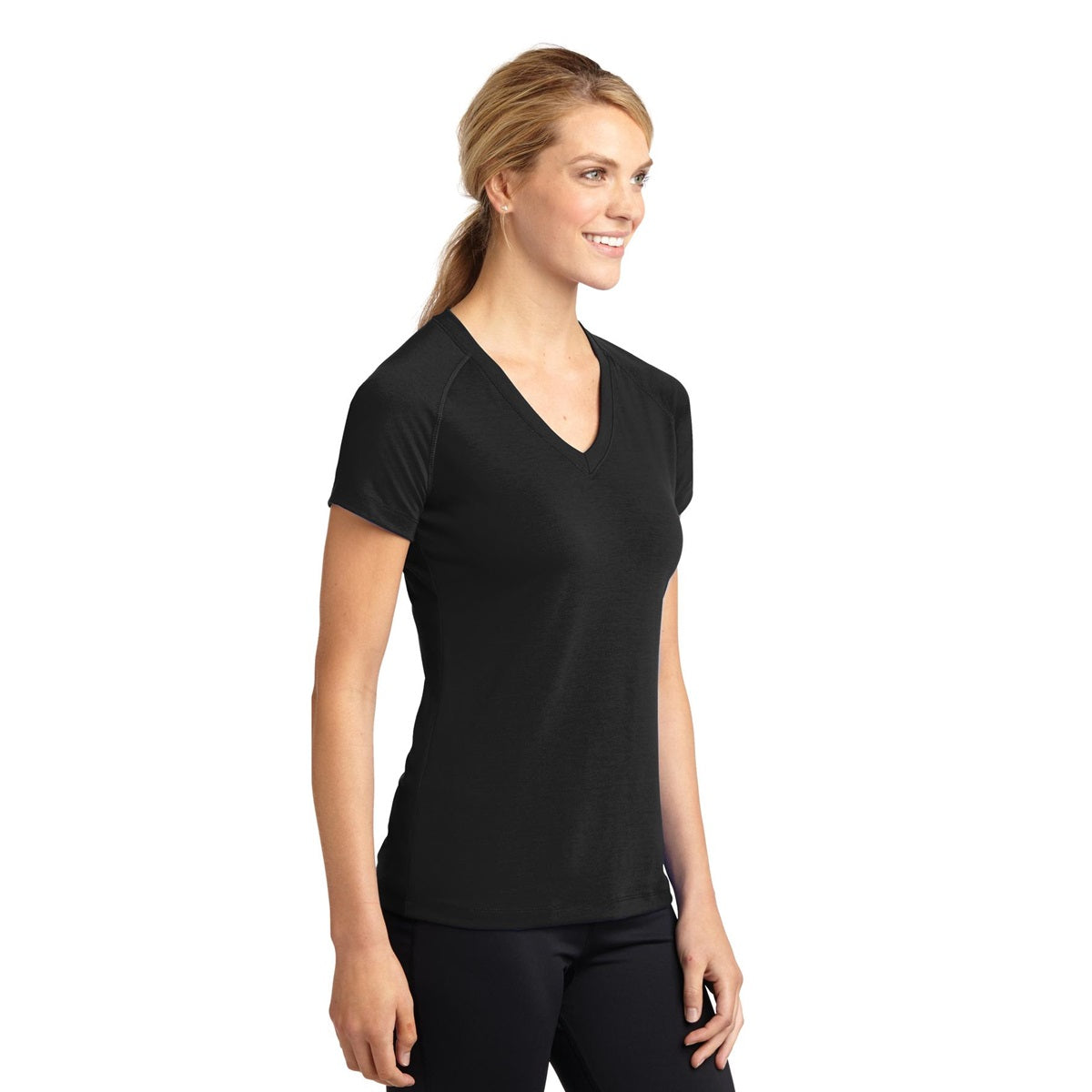 Black Performance T-Shirt - Sport-Tek - Moisture-Wicking