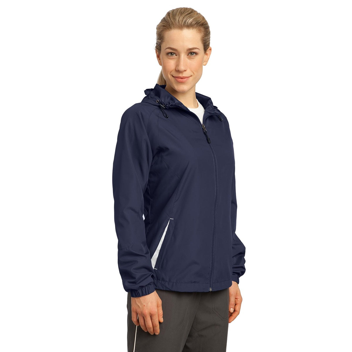 Black/White Jacket - Sport-Tek - Athletic Style