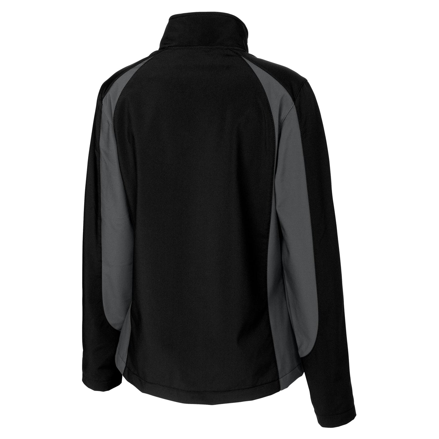 Black/True Red Jacket - Sport-Tek - Stylish Design - Colorblock