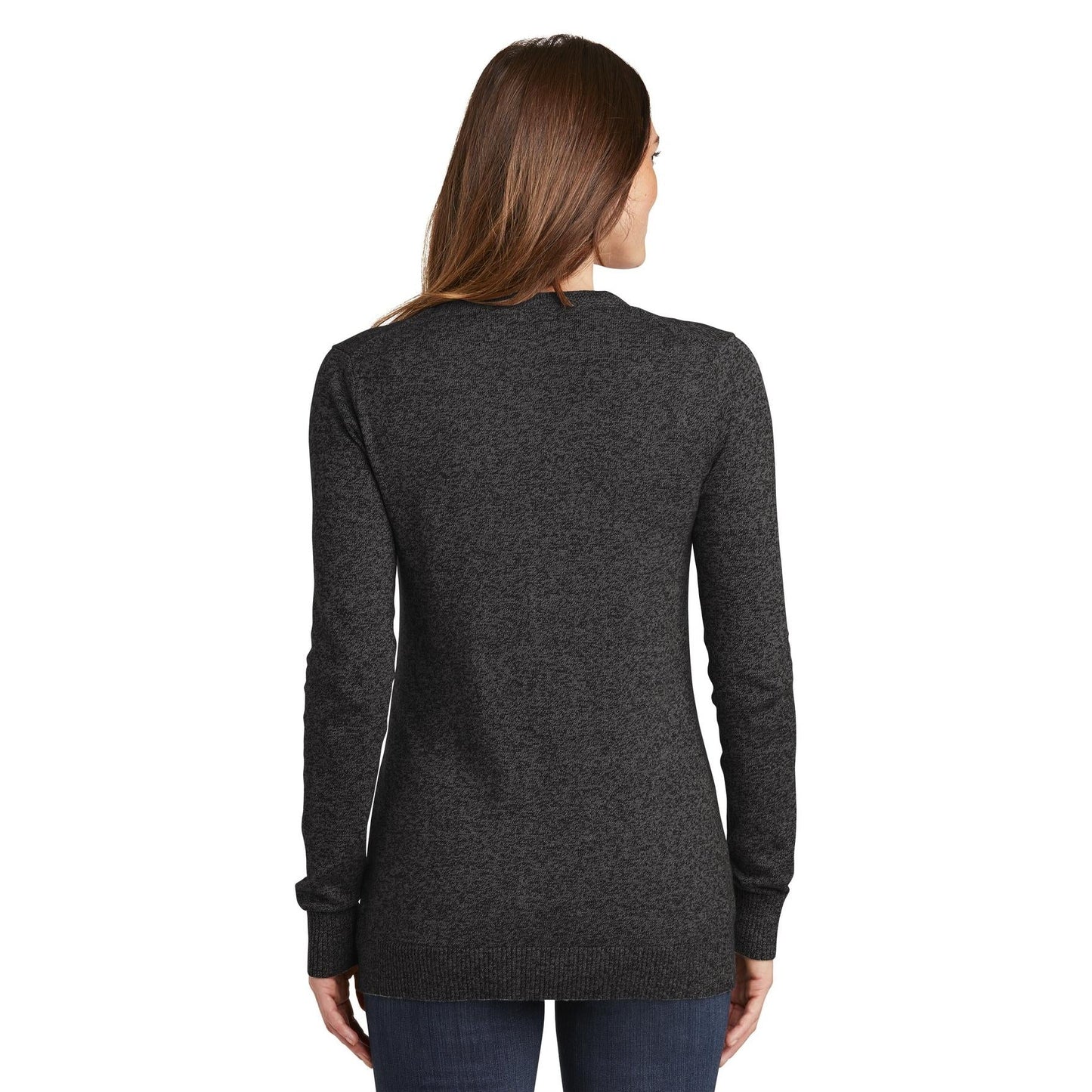 Black Marl Cardigan - Port Authority - Cozy Layering