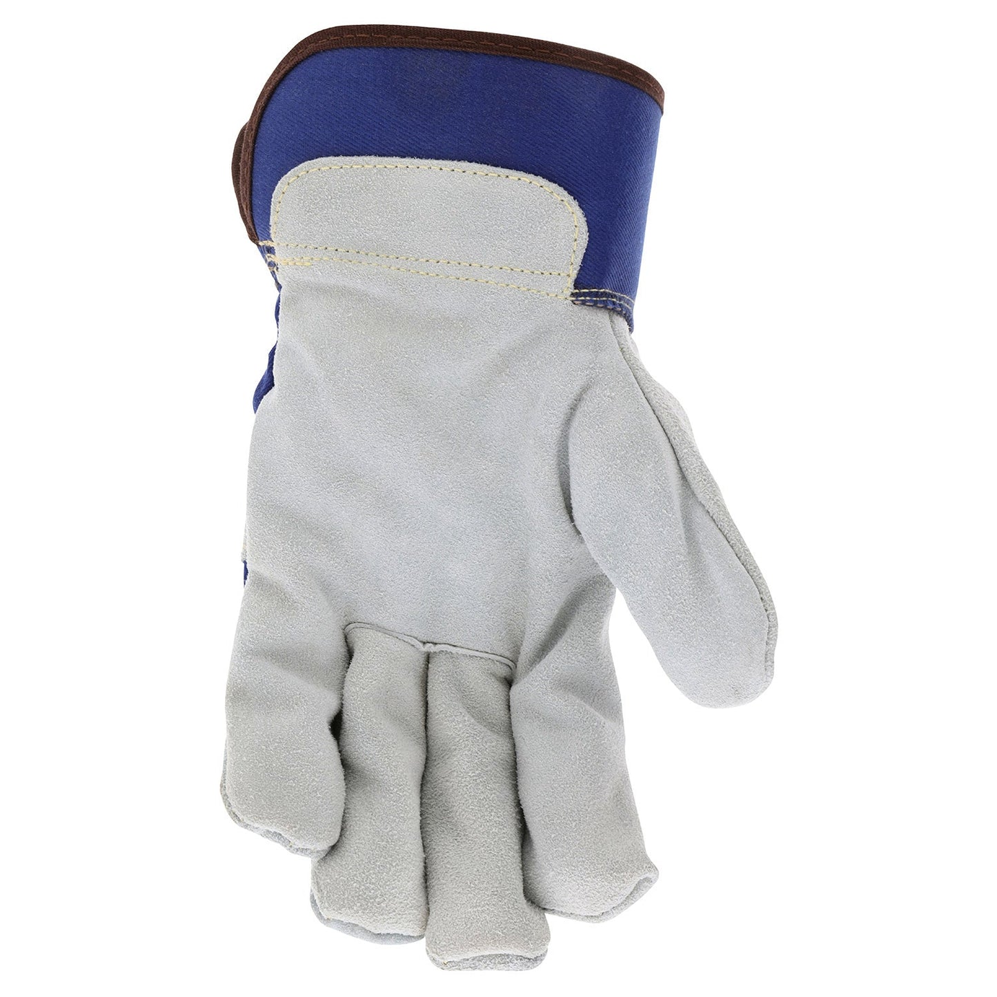 2.5" Plasticize Safety Cuff Leather Gloves - MCR Safety - Durable